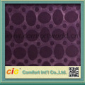 Tissu de couleur violette pour tissu de couverture pour canapé Tapisserie d&#39;ameublement